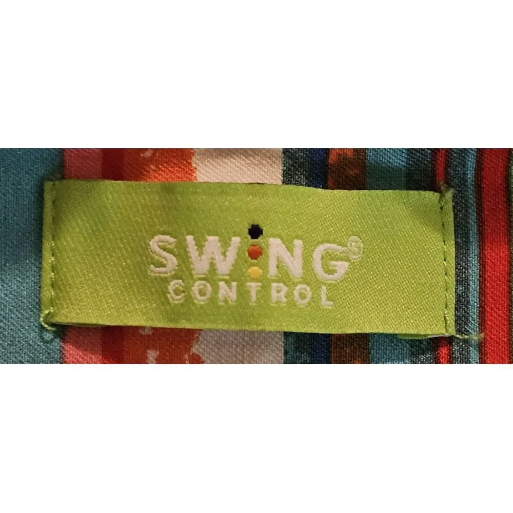 Swing Control Golf Skirt Women's Size‎ 2 Striped
